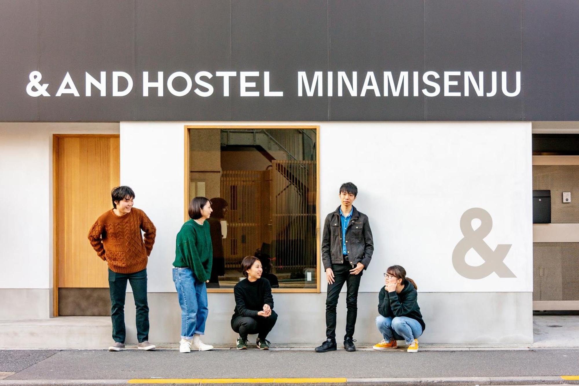 &And Hostel Minamisenju Токио Экстерьер фото