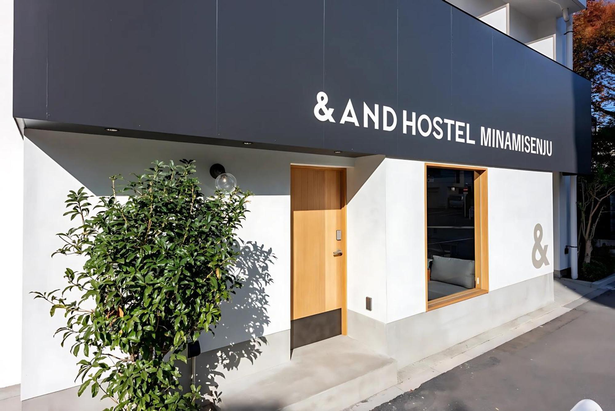 &And Hostel Minamisenju Токио Экстерьер фото