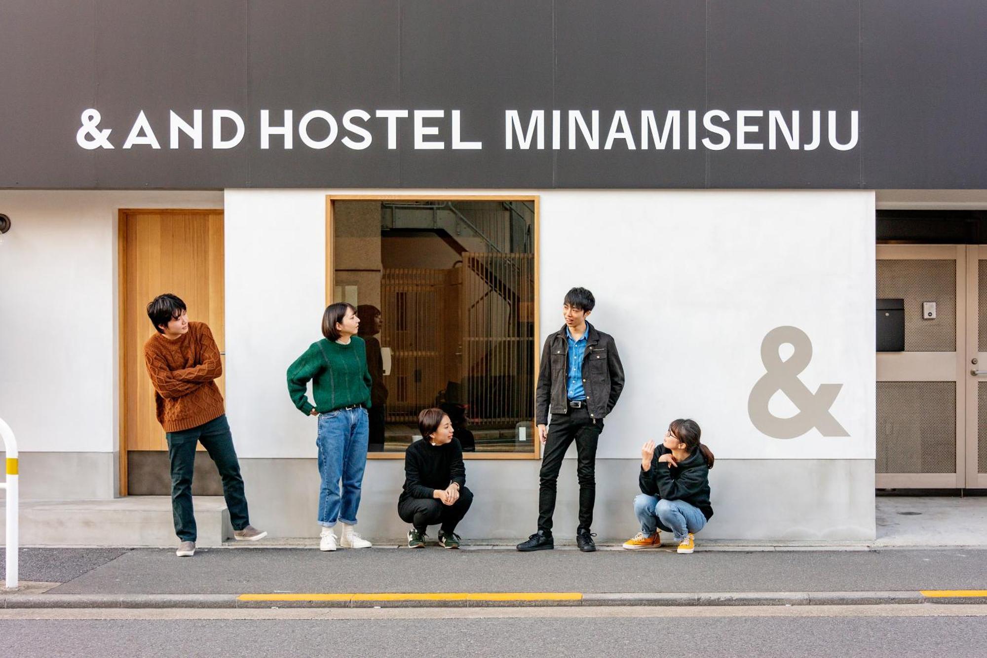 &And Hostel Minamisenju Токио Экстерьер фото