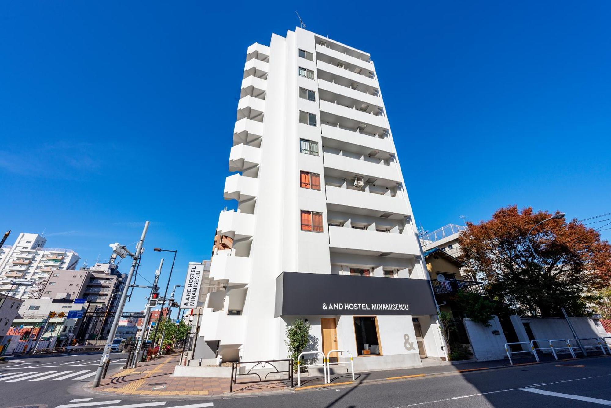 &And Hostel Minamisenju Токио Экстерьер фото